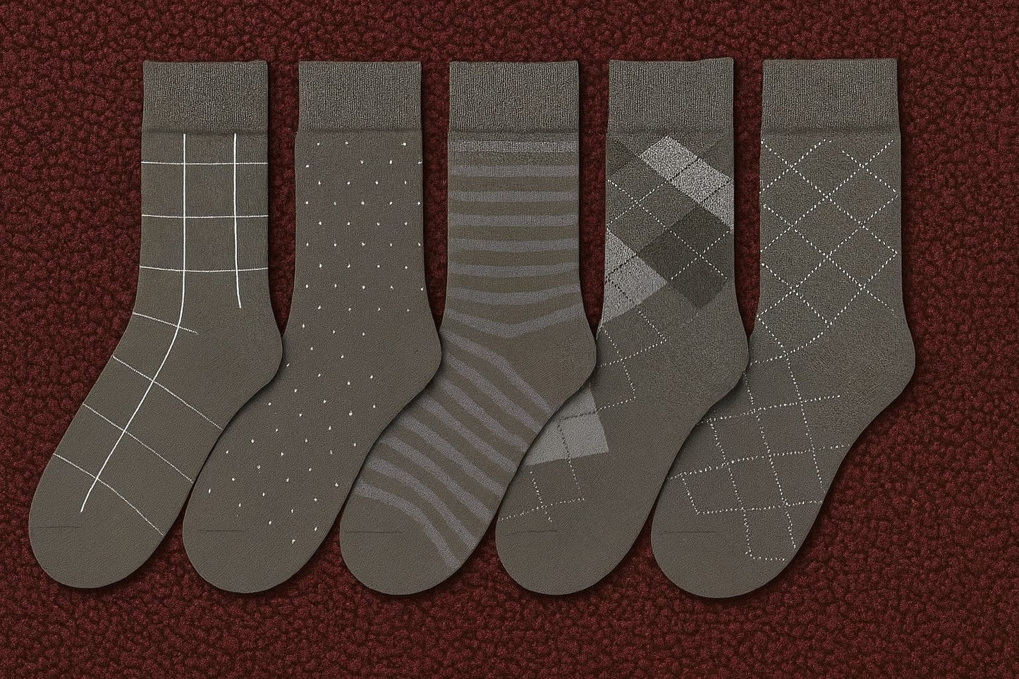 Executive Collection Grey Pack of 5