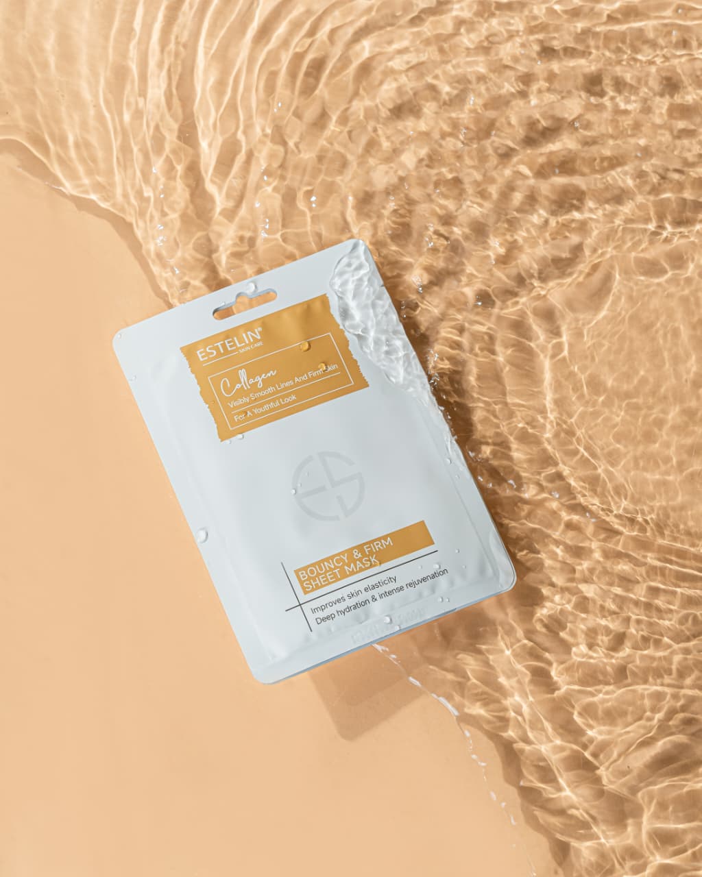 Estelin Collagen Bouncy & Firm Sheet Mask | Hydrating, Firming & Anti-Aging