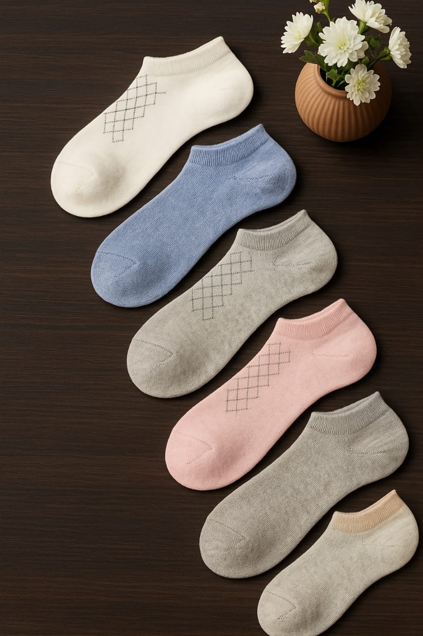 Sponge Step Ankles - Pack of 6