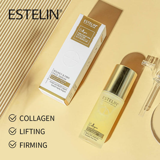 Estelin Bouncy & Firm Collagen Face Serum | Lifting, Firming & Anti-Aging Skincare