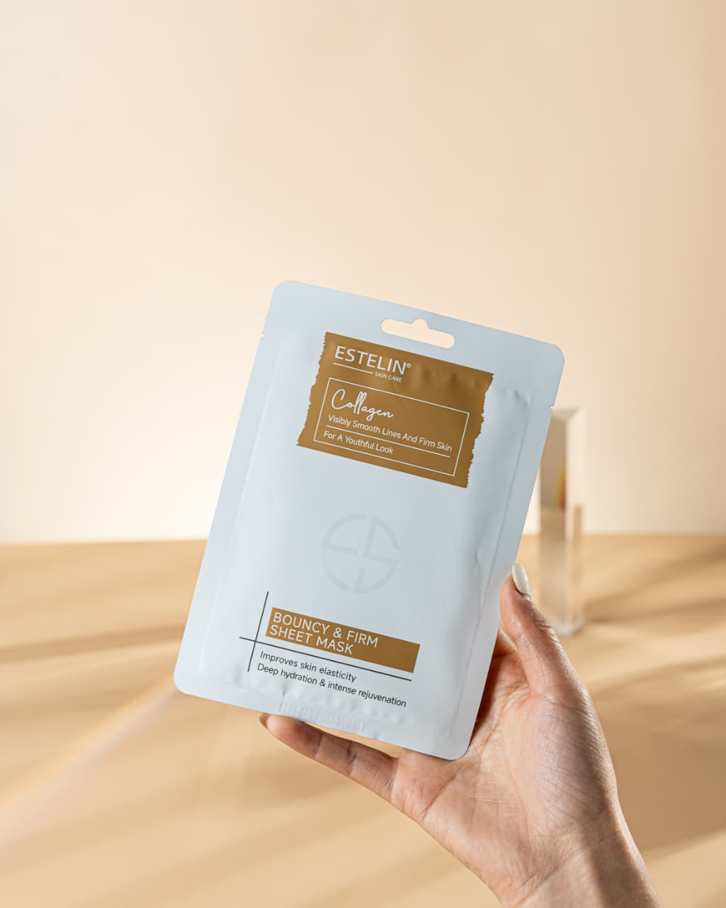 Estelin Collagen Bouncy & Firm Sheet Mask | Hydrating, Firming & Anti-Aging