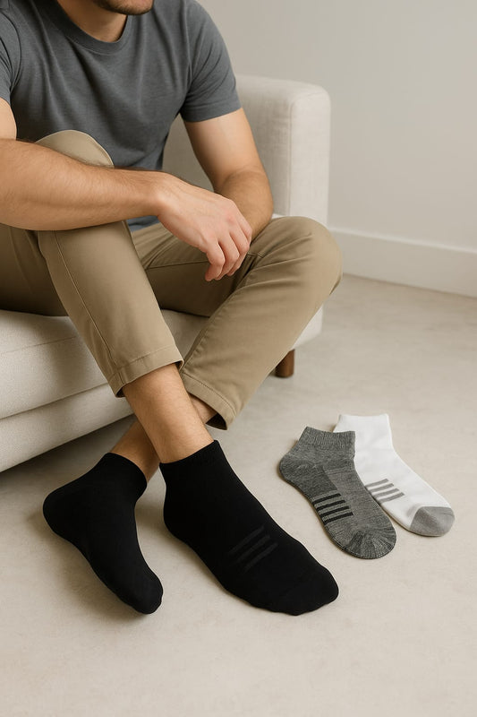 Tangle Walker Mid Socks Pack of 3