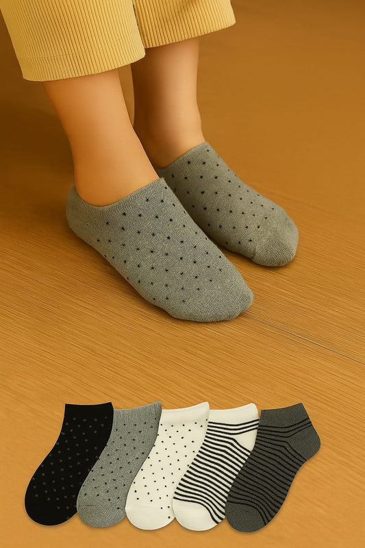 Dots & Stripes Pack of 6