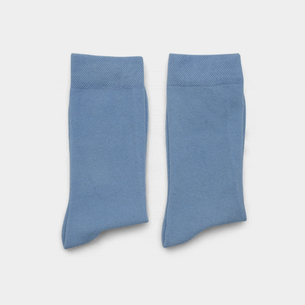 Men’s Blue Aura Casual Cotton Socks – FTS05
