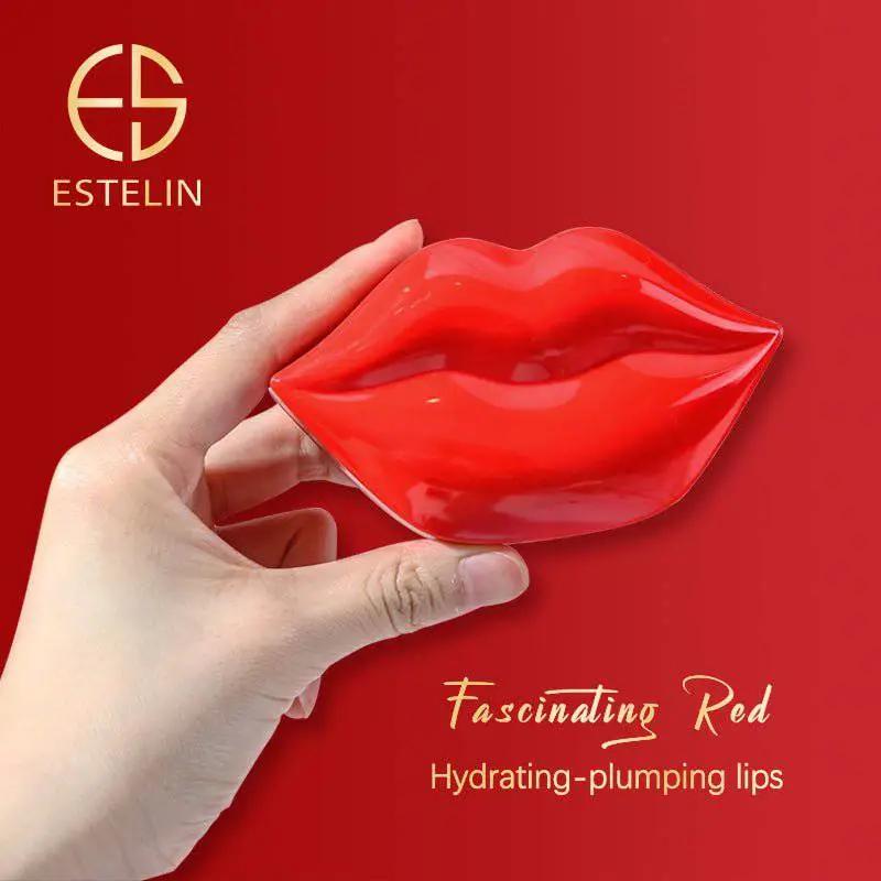 ESTELIN Fascinating Red Nourishing and Smoothing Lip Mask - 60g - 22 Pcs
