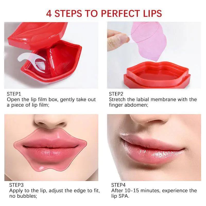 ESTELIN Fascinating Red Nourishing and Smoothing Lip Mask - 60g - 22 Pcs