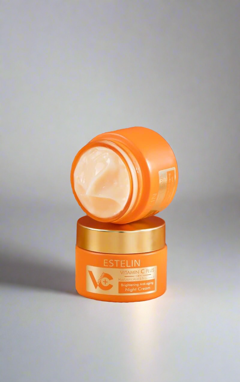 Estelin Vitamin C Plus Hyaluronic Acid Niacinamide Night Cream